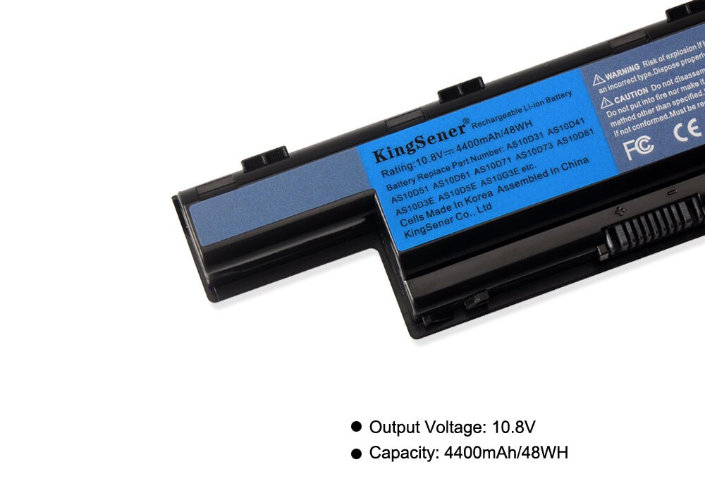 Kingsener Laptop Battery For Acer Aspire V3 5741 5742 5750 5560G 5741G 5750G AS10D31 AS10D51 AS10D61 AS10D71 AS10D75 AS10D81