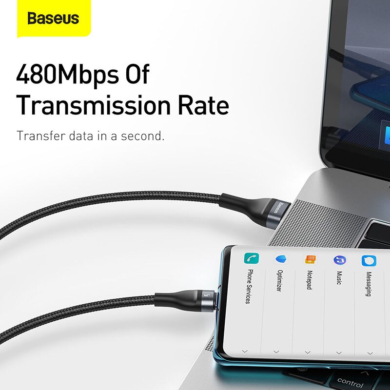 Baseus 5A Type C Kabel Voor Huawei Samsung Xiaomi Snel Opladen Usb Kabel Voor Iphone 11 Micro Usb Charger Cable 3 In 1 Data Draad