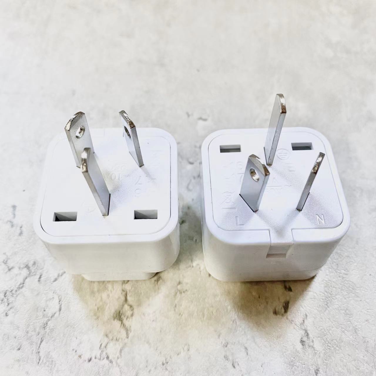 Australia Zealand China Power Plug Adapter,AU Travel Adapter USA Grounded Outlet Universal Socket-Type IN- Argentina