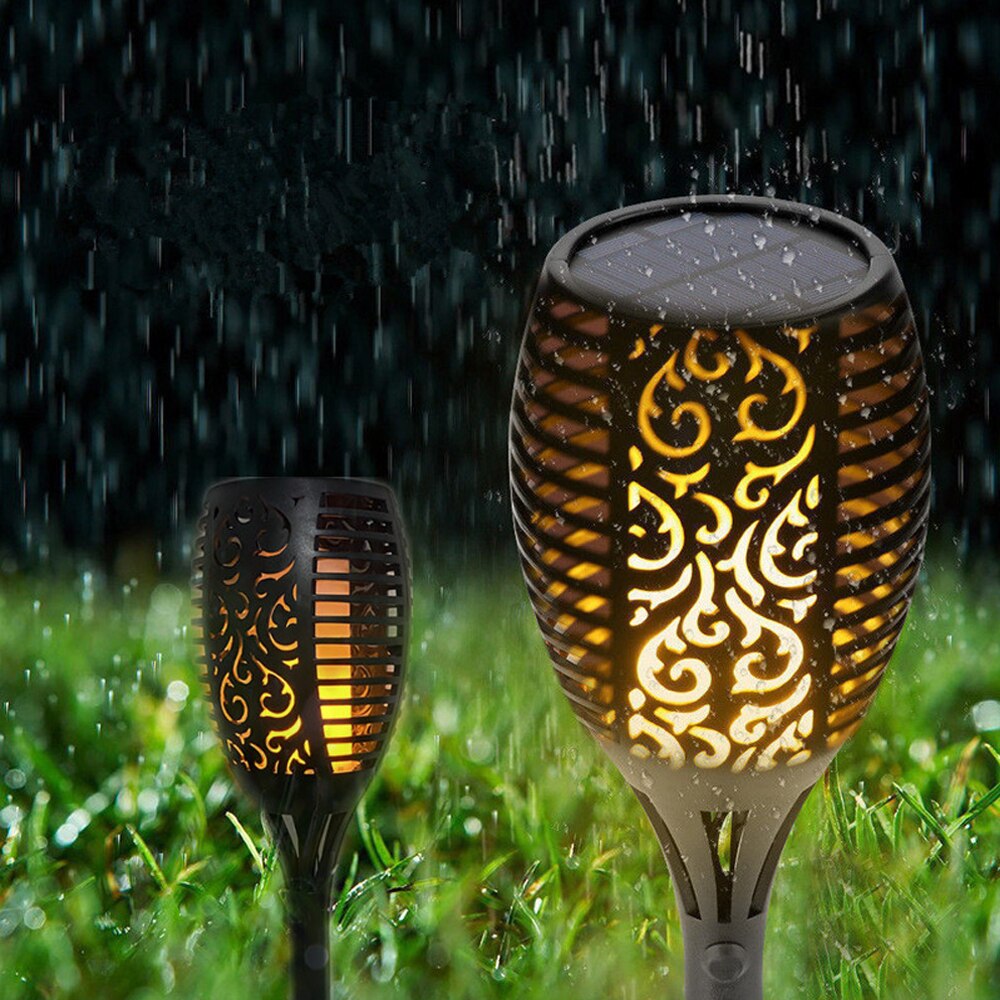 12LED/33LED Solar Flame Lights Flickering IP65 Waterdichte Outdoor Solar Lamp Path Binnenplaats Tuin Verlichting Torch Spotlight
