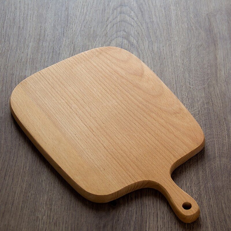 Ronde Houten Snijplank Keuken Snijplank Met Handvat Massief Houten Voedsel Board Pizza Brood Fruit Kan Hangen Snijden board