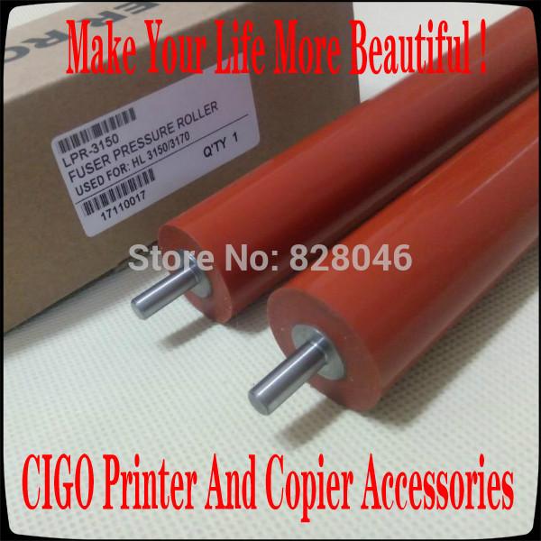För brother mfc 9130 9140 9330 9340 dcp 9020 nedre fixeringsvals, för brother mfc 9130 mfc 9140 mfc 9330 mfc 9340 lågtrycksvals