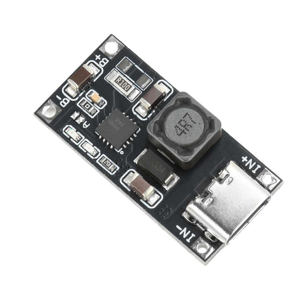 Módulo de cargador de placa de carga de batería de litio DC 4,5-9V TP5000 tipo C 1A 4,2 V/3,6 V placa de módulo de potencia de gestión de carga tipo C