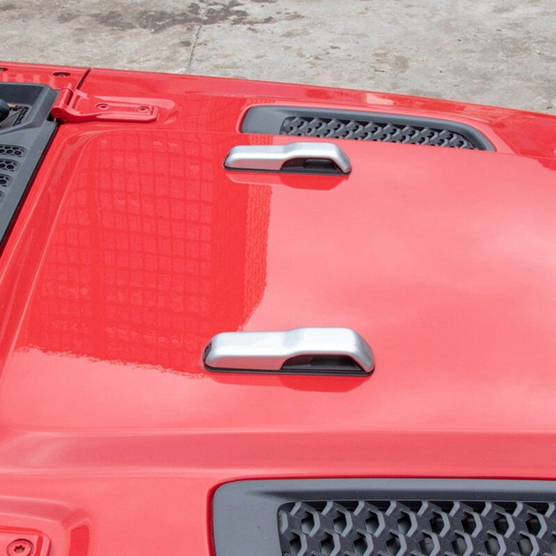 Couvercle de charnière de capot de moteur, décoration, accessoires extérieurs, pour Jeep Wrangler JL gladiateur JT –