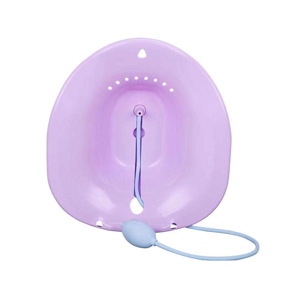 Bidé portátil Sitz, bañera, bebé recién nacido, Kit de lavabo de enfermería, pulverizador de lavabo de lavado de hemorroides posparto en el inodoro