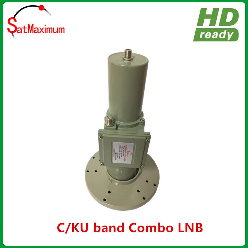 Combo Universal lnb ku con banda C de 5150MHZ