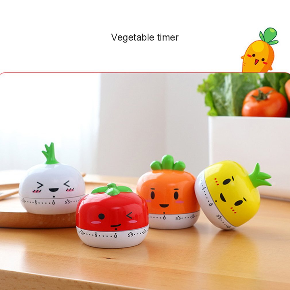 Portable 60 Minute Tomato Kitchen Machine Timer Cooking Countdown Countdown Alarm Clock Egg Cooking Assistant