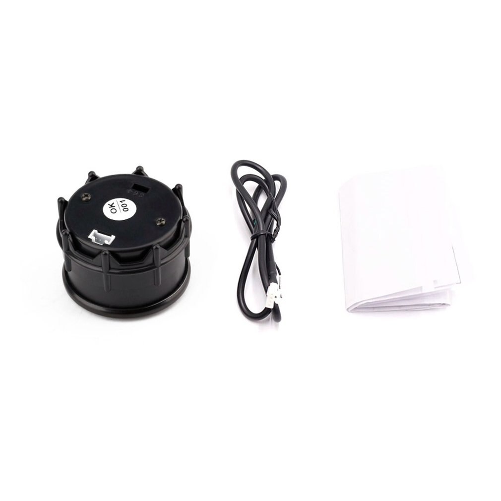 Voltmètre Voiture DC 8-100 V Numérique LED - Alarme Sous-tension, étanche, Pour Voiture, Moto, Bateau