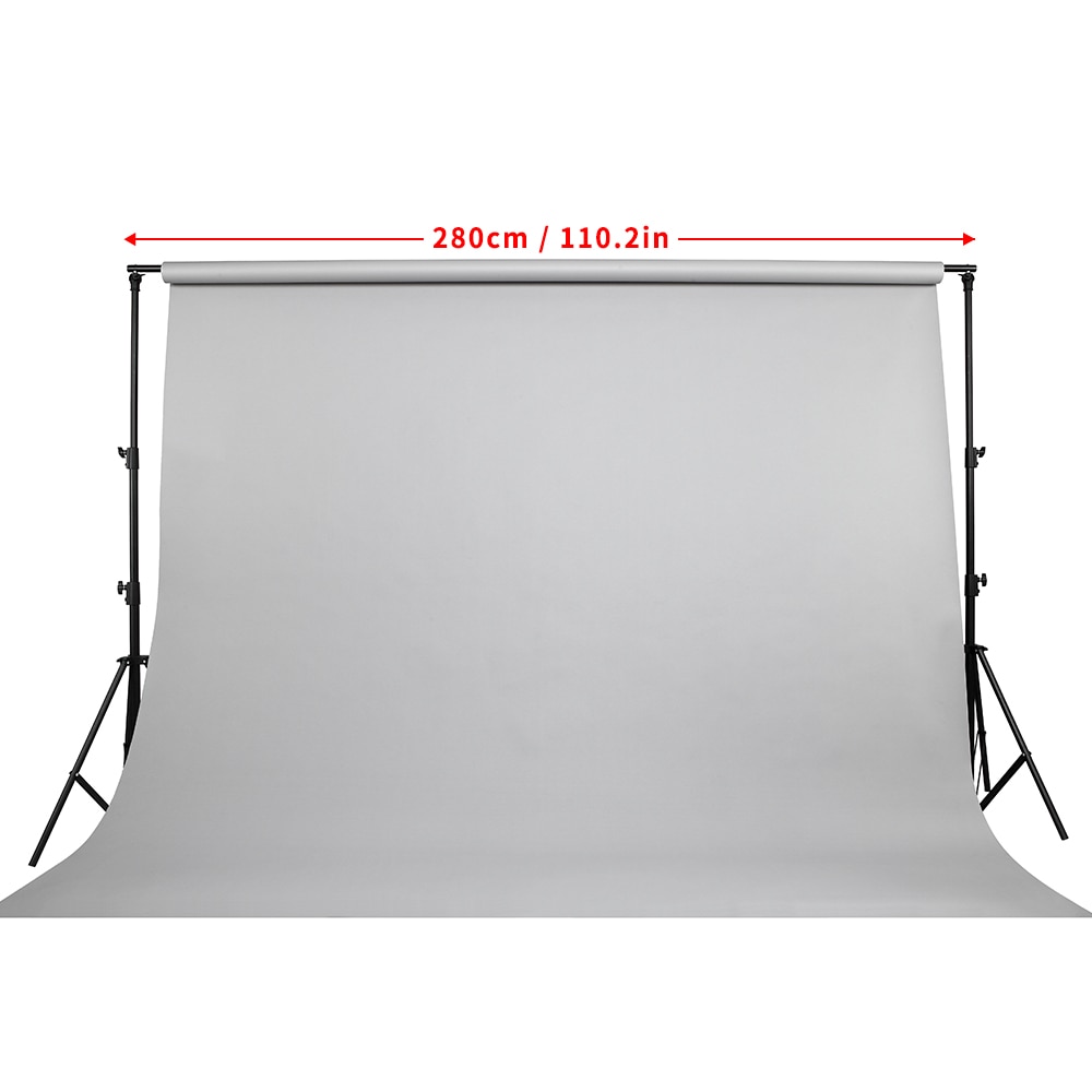 2.8m / 9.2ft Background Cross Bar Photography Photo Studio Vedio Background Backdrops Support Crossbar for Light Stand Tripod