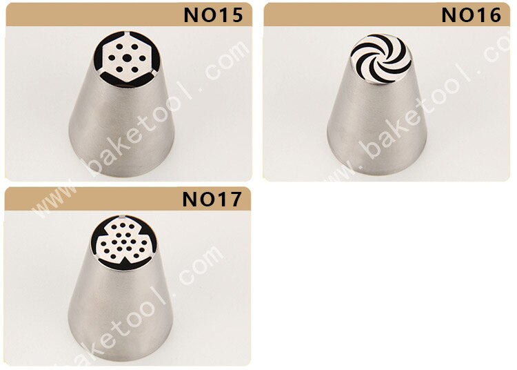 11 Stks/set Russische Tulp Nozzles Set Rvs Icing Bloem Tips Taarten Cupcakes Decoreren Tips