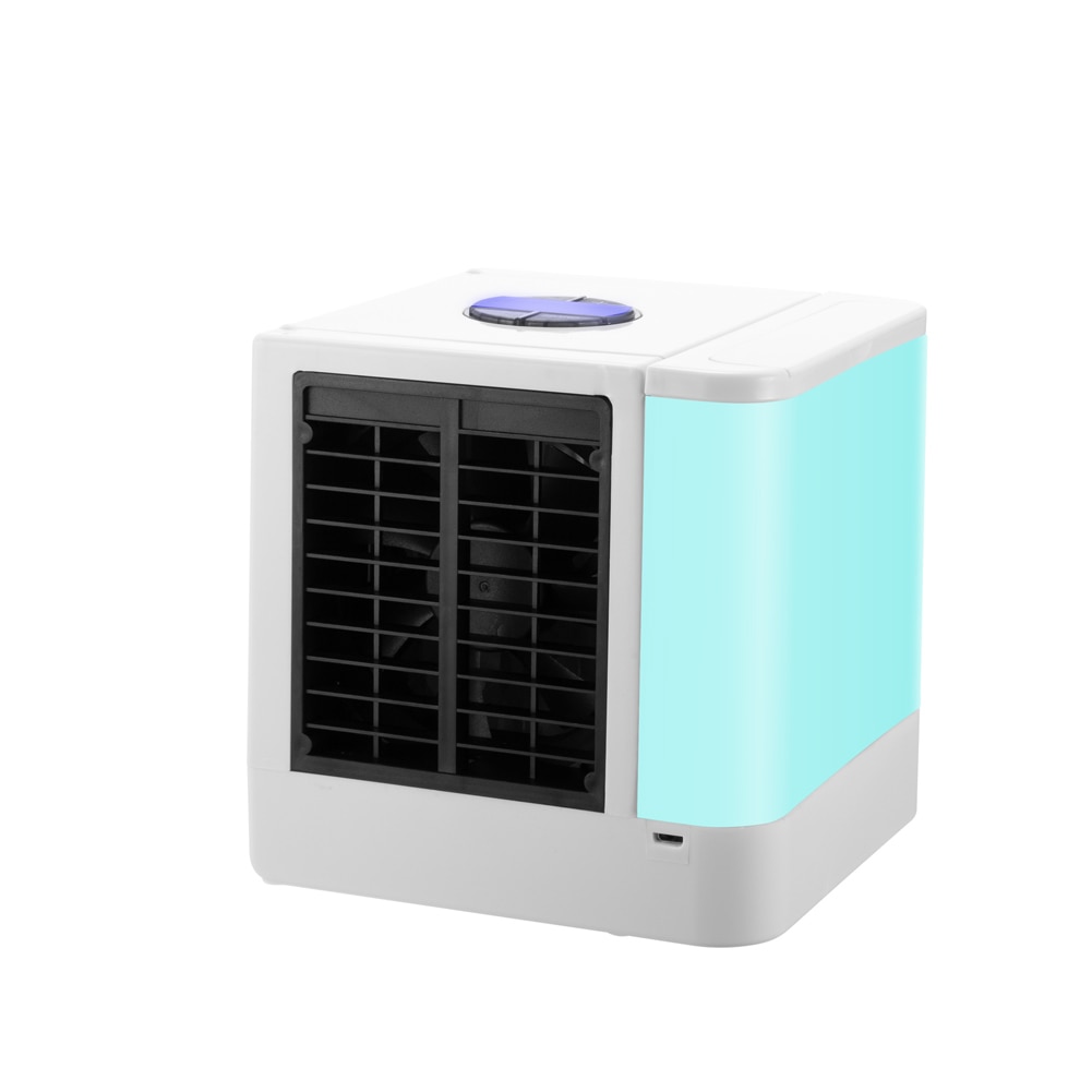 Draagbare Thuis Airconditioner Zomer Multifunctionele Mini Airconditioner Ventilator Luchtbevochtiger Kantoor Luchtkoeler 7 Kleuren
