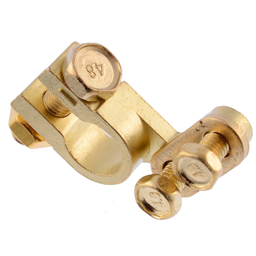 2 PCs led Battery terminals, brass battery terminals, angle terminals with fasteners, battery terminals +/-