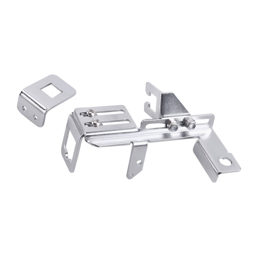 Car Racing Modified Silver Aluminum Throttle Cable Bracket Kick Down Auto Replacement Parts for Chevy SBC BBC Holley HR015