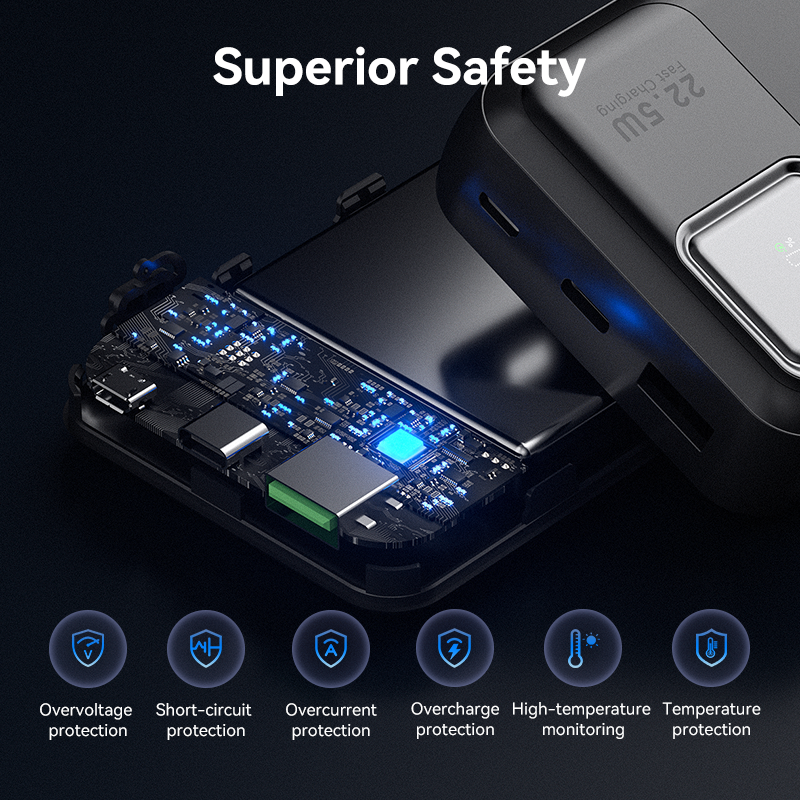 KUULAA 20000mAh banco de energía batería externa portátil 22,5 W cargador portátil de carga rápida para iPhone xiaomi redmi poco Powerbank