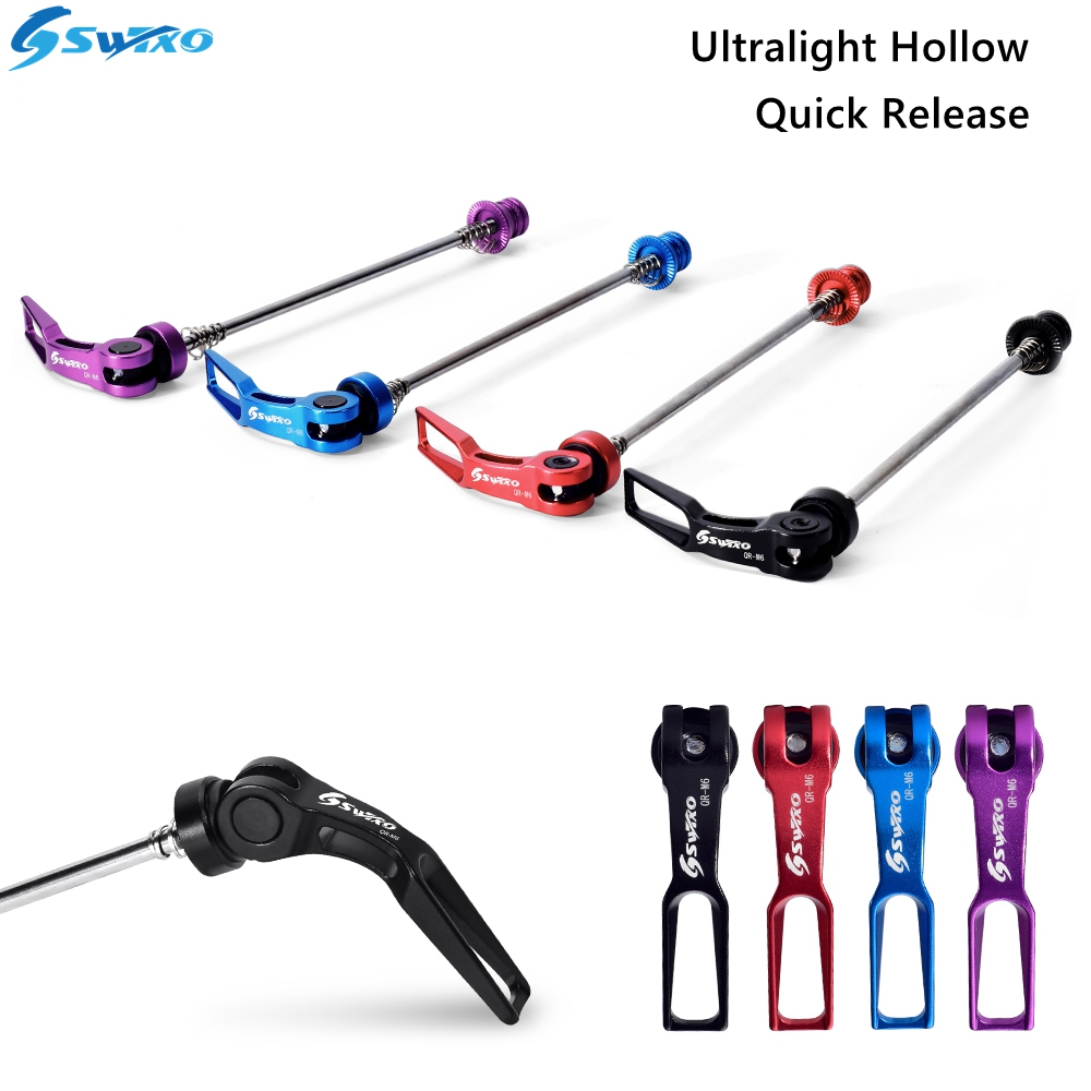 SWTXO – brochettes d'axe de vélo à dégagement rapide, moyeu de roue avant et arrière de 100/135mm pour vtt et BMX