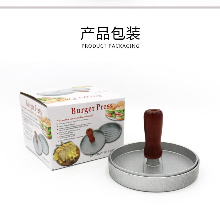 Kitchen Accessories Burger Press Hamburger Maker Non Stick Cakes Patty Mold Ideal for BBQ DIY Burger Maker Cooking Tool