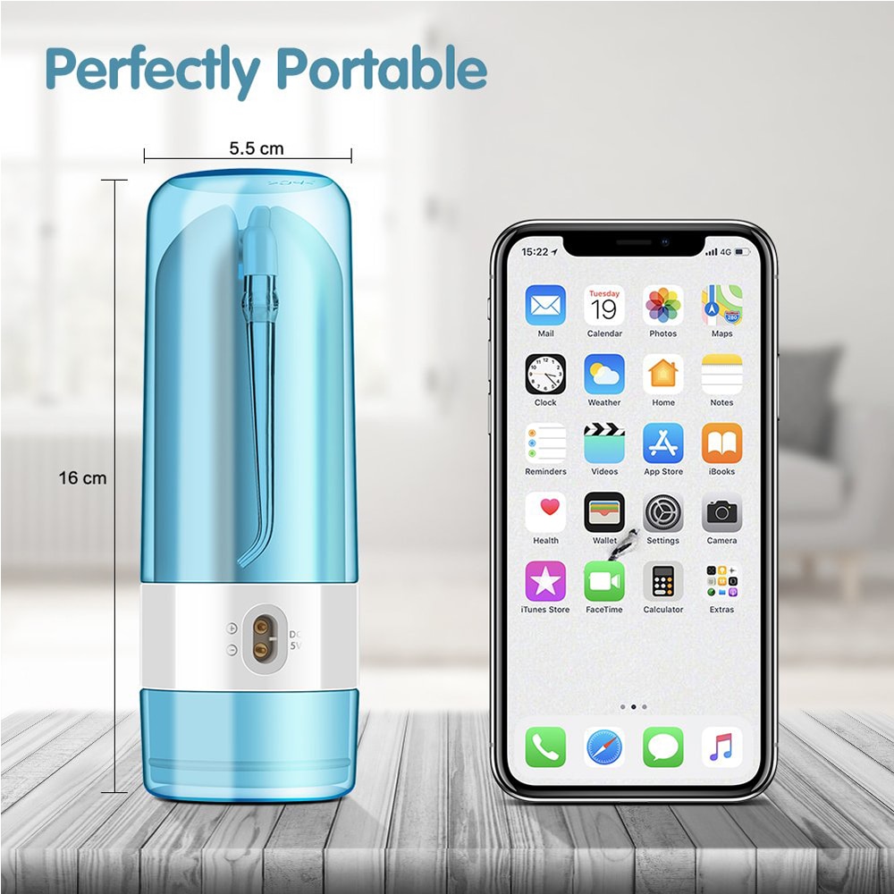 Protable Oral Irrigator Zahn wasser Jet wasser flosser kabellos Irrigator für zähne reinigung USB Aufladbare irrigator buccaltablette