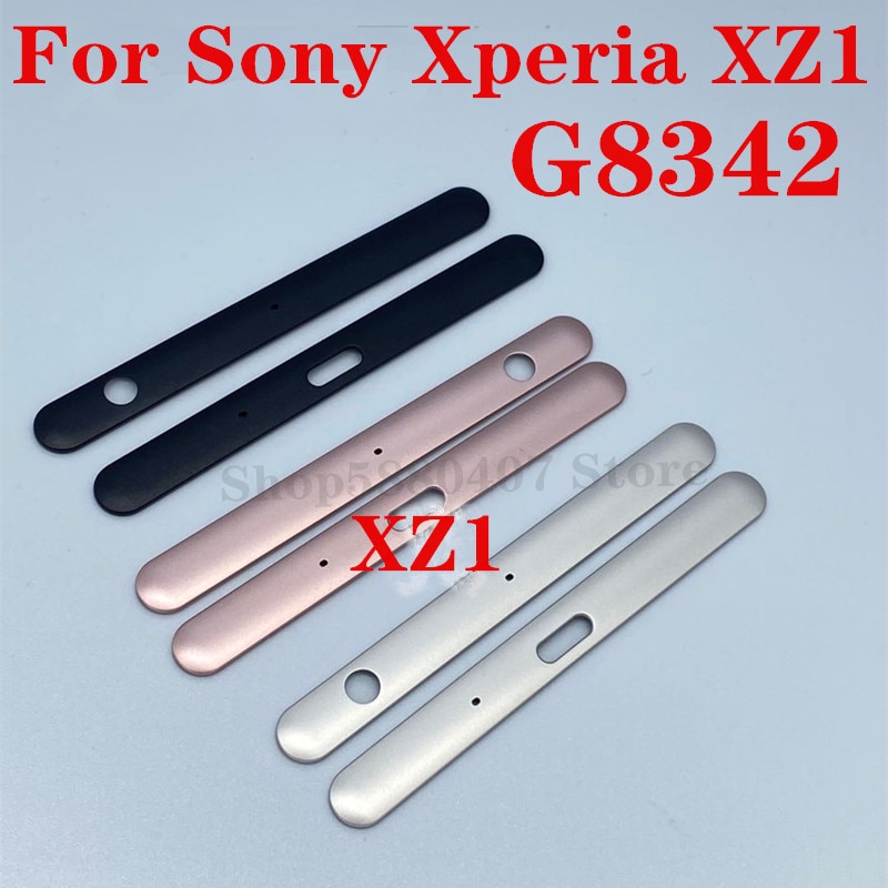 Originele Midden Frame Up Down Cover Voor Sony Xperia XZ1 G8342 Lcd Frame Up Down Cover Vervangende Onderdelen