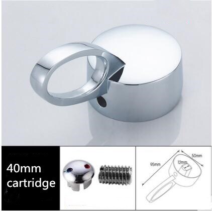 Wasserhahn zink-legierung griff hebel 35mm oder 40mm patrone Schlecht wasserhahn zubehör: Grün