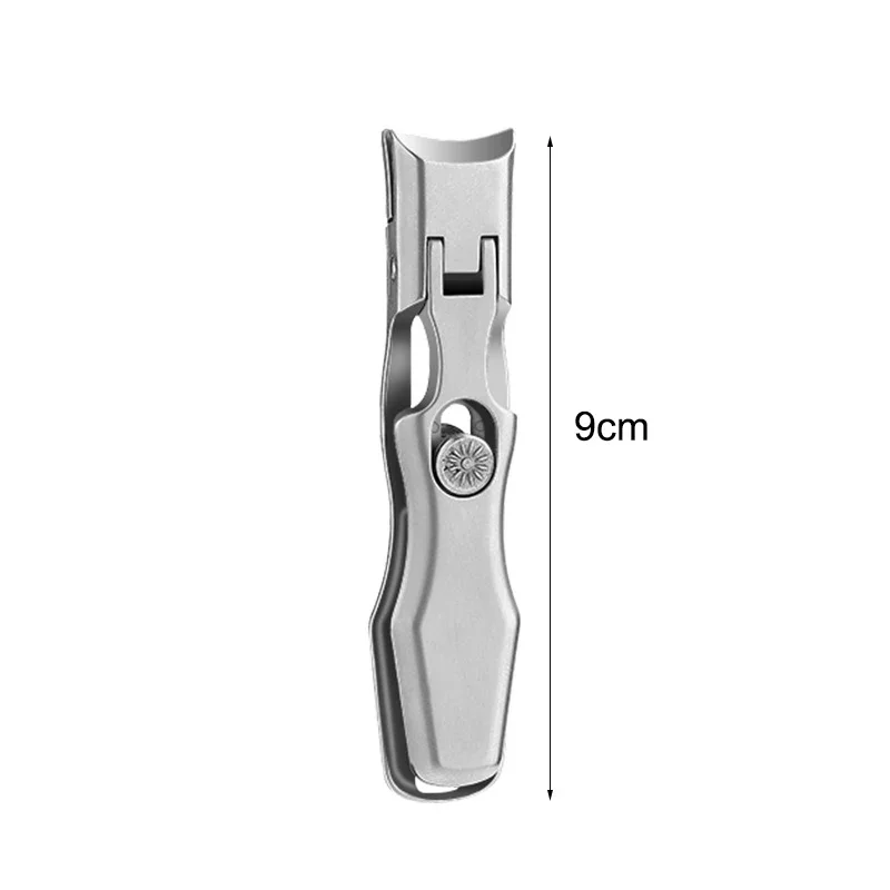 Large Opening Toe Clipper Stainless Steel Splash-Proof Nail Clipper Portable Dead Skin Removal Pedicure Clipper Cuticle Trimmer: Red