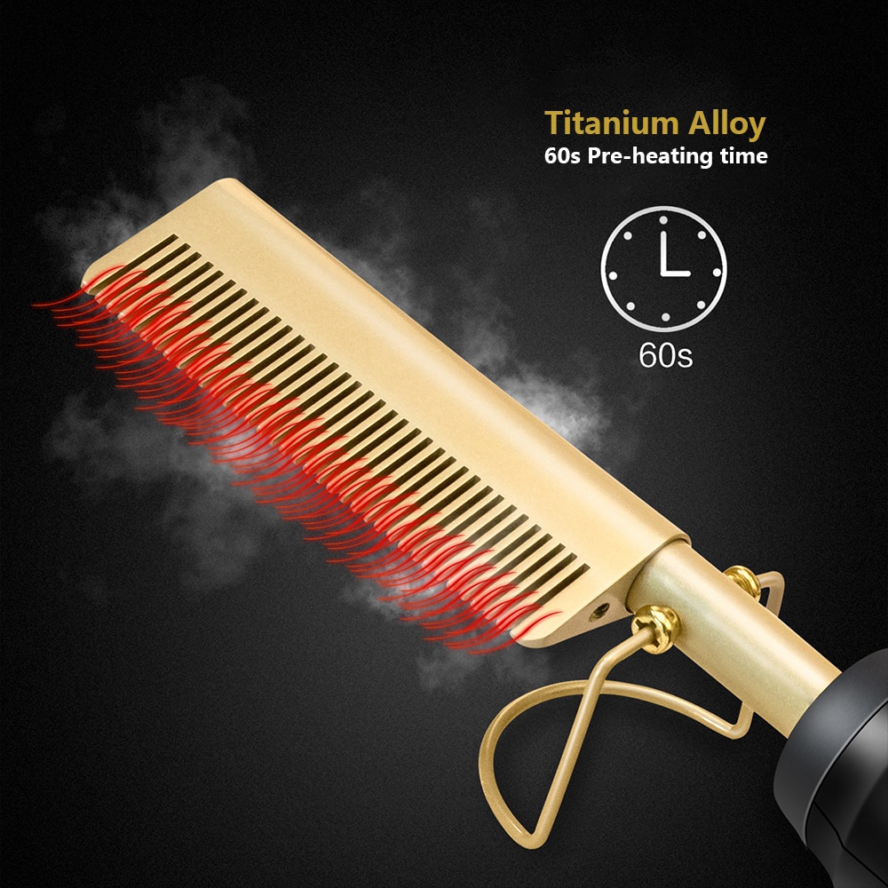 Plancha para alisar el cabello, plancha plana para alisar el cabello, plancha rizadora para rizar el cabello