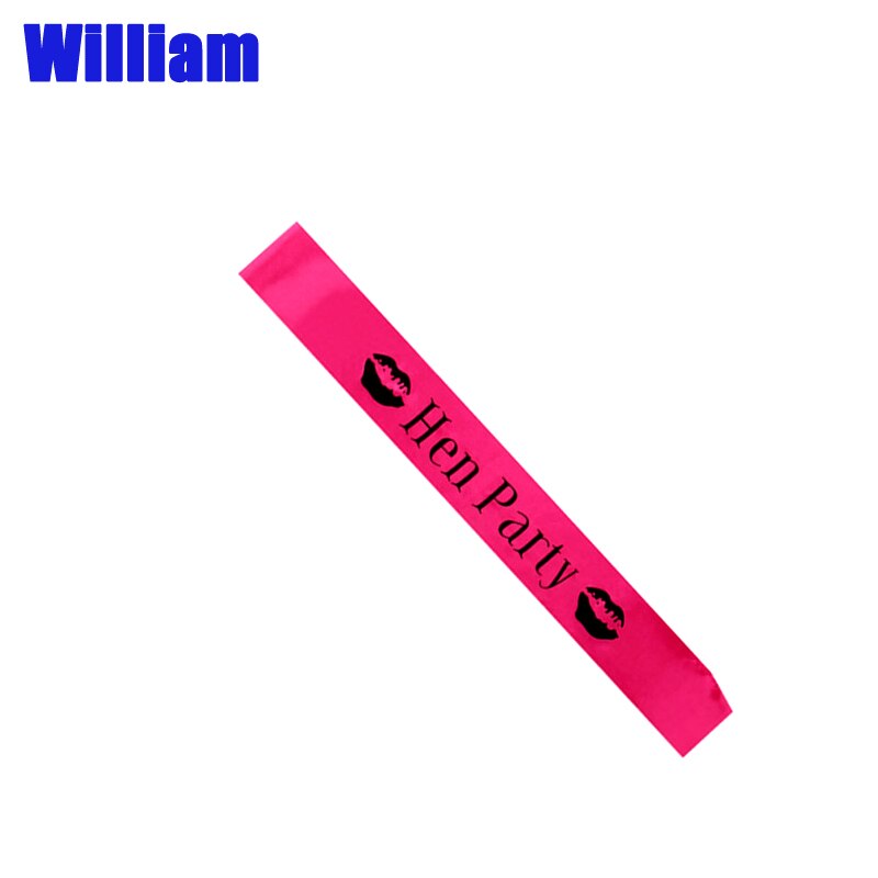 Hen Party Bride to Be Satin Ribbon Sash for Wedding Party Bachelorette Sash Bridal Shower Decorations Wedding Accessories: Style 14