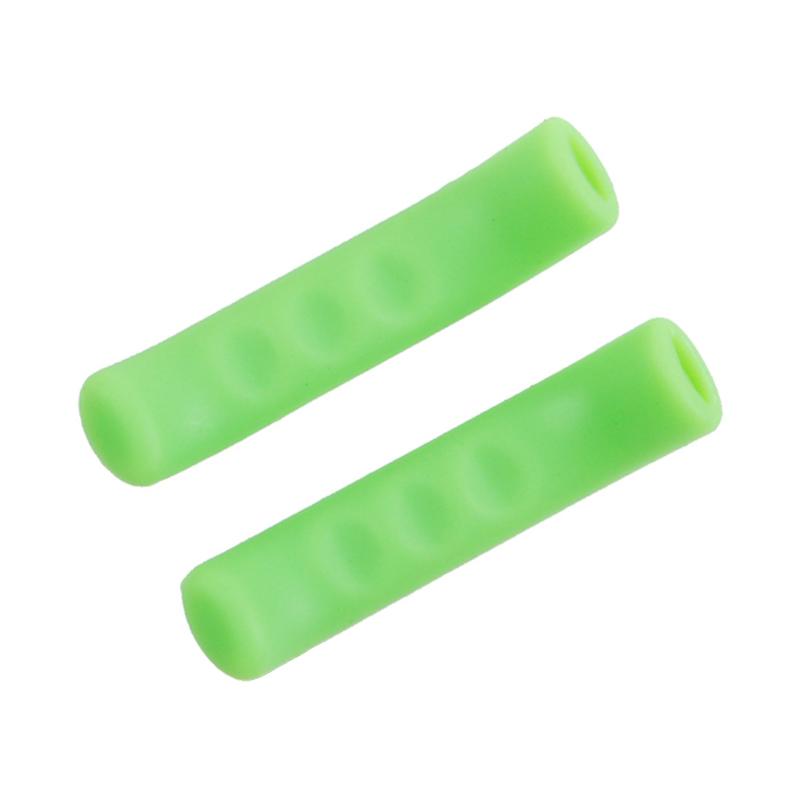 Housse de Protection universelle en Gel de silice, pour poignée de frein de vélo, vtt, cyclisme sur route, équipement fixe: Green