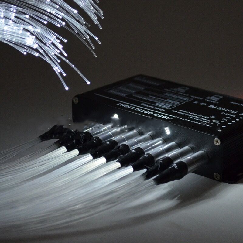 5W 24KeyS RF remote controlled Meteor effect LED shooting Star Light Engine Driver Fiber Optic Ceiling DIY Star SKY Lighting