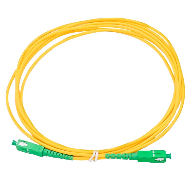 Cable de parche de fibra óptica 3M FTTH SC APC, Parche de fibra óptica SC / APC-SC / APC o SC /UPC-SC/fibra UPC