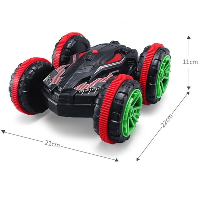 Amphibien Fernbedienung Doppel-Seitige Fahrzeug vier-Rad Antrieb aus-Straße Kunststück Dumper freundlicher Spielzeug Auto