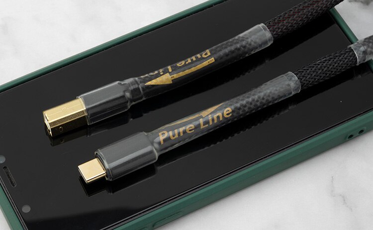 Mogami 2534 pläterad usb c till b-kabel usb typ c till b ljuddatakabel dac otg macbook pro mobiltelefon thunderbolt dac-kabel