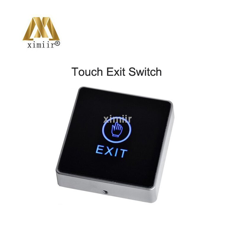 Touch sensor push button switcher exit push button switch access control system X11