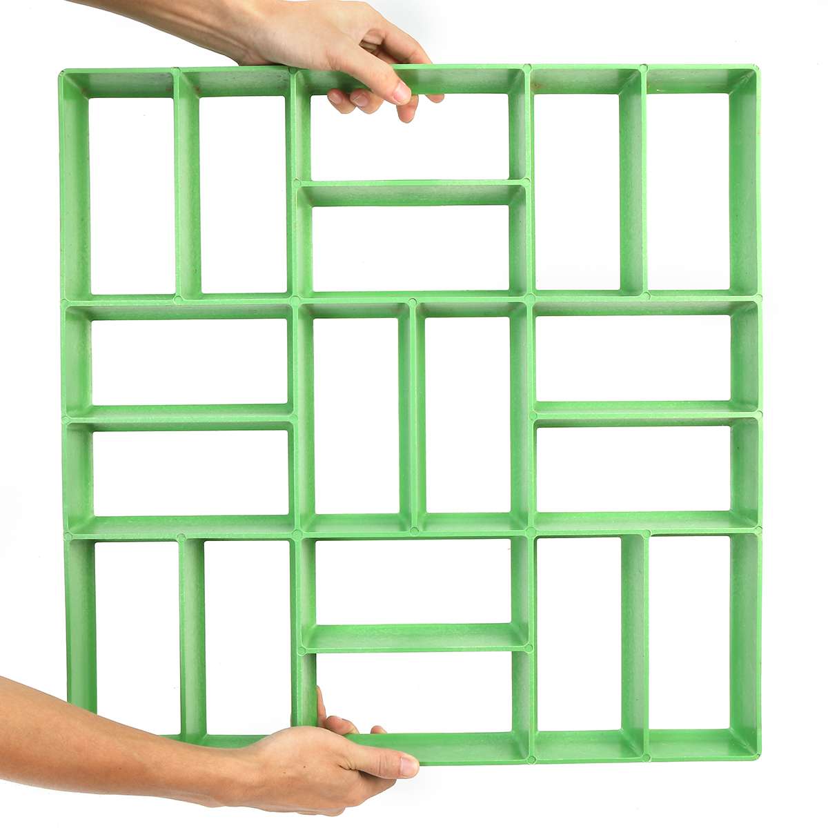 500X500X45Mm Tuin Huis Diy Pave Maker Mold Tuin Steen Oprit Bestrating Brick Mold Sterke Taaiheid en Niet Te Vervormen