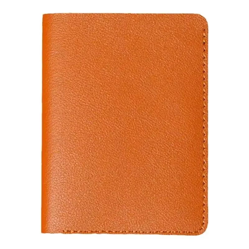 Solid Color PU Leather Small Wallet for Women Short Simple Women's Purse with Hasp Buttons Ultra Thin Credit Card Bag Coin Purse