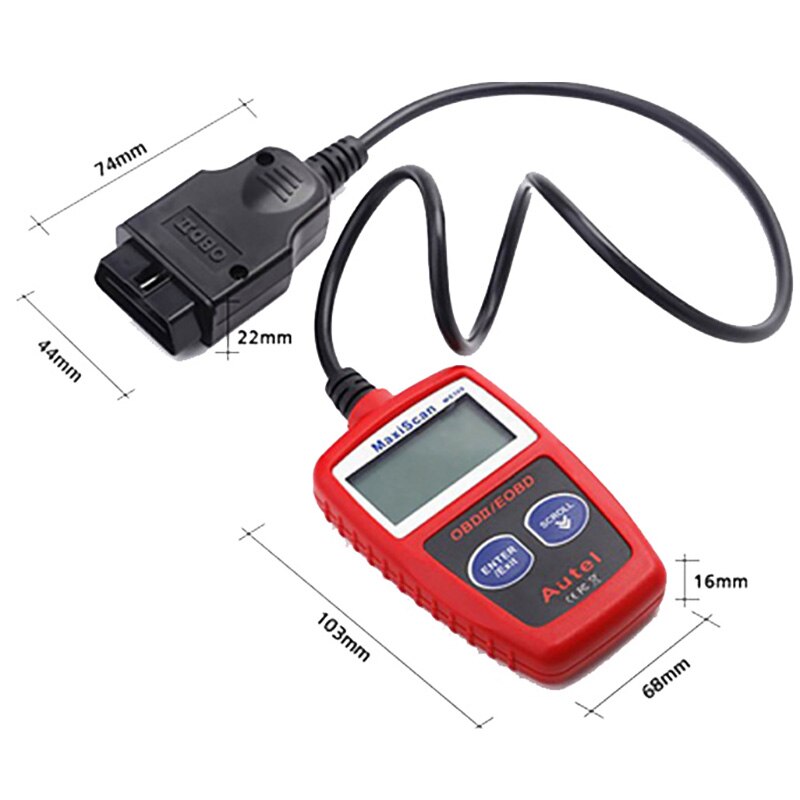 Top Maxiscan MS309 Obdii Code Reader Ms 309 Code Scanner Ms 309 Auto Diagnostic Tool Voor Multibrand Auto 'S In stockverkoop
