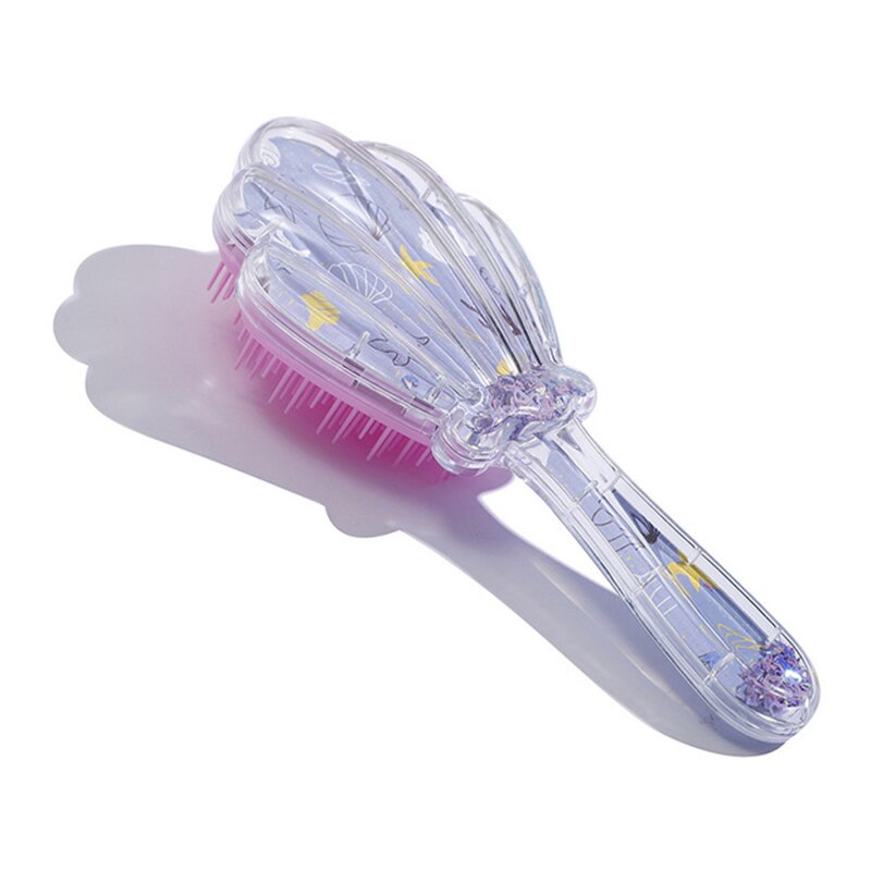 Ontklittende Kam Beauty Shiny Shell Kam Hair Care Styling Tool Anti-Statische Borstel Vrouw Kapper Accessoires: 1