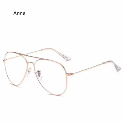 Afgewerkt Bijziendheid Bril Vrouwen Mannen Dubbele Beam Bijziend Brillen Metalen Frame Minus Dioptrie -1.0 Tot -4.0 HD Bril: green / +250