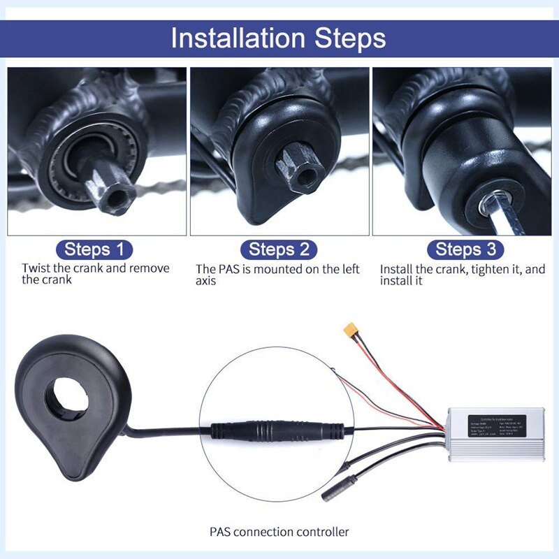 Bike Power Trapondersteuning Sensor Fietsen Accessoires Fiets Onderdelen Fiets Pas Elektrische Fiets Pedaal Sensor