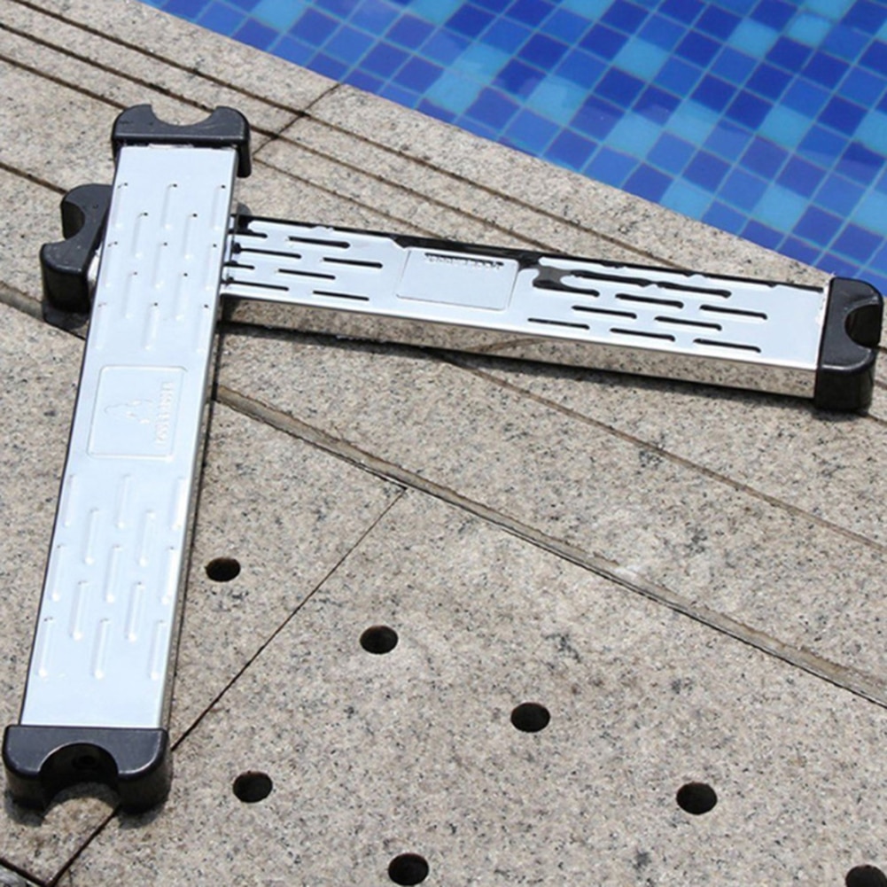 Échelle de piscine en acier inoxydable, marches antidérapantes, accessoires de piscine, outils