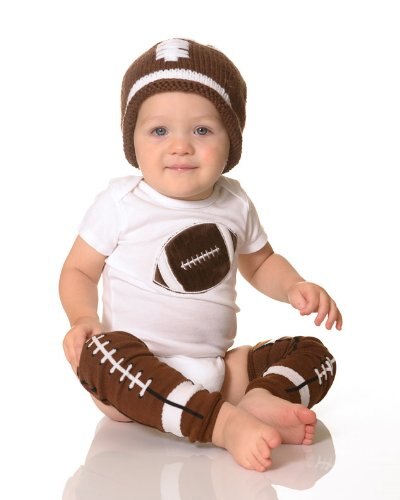 Pink / Brown Football legwarmers winter warm legs leggings 6pairs/lot Baby boy girl crawling socks knee pads