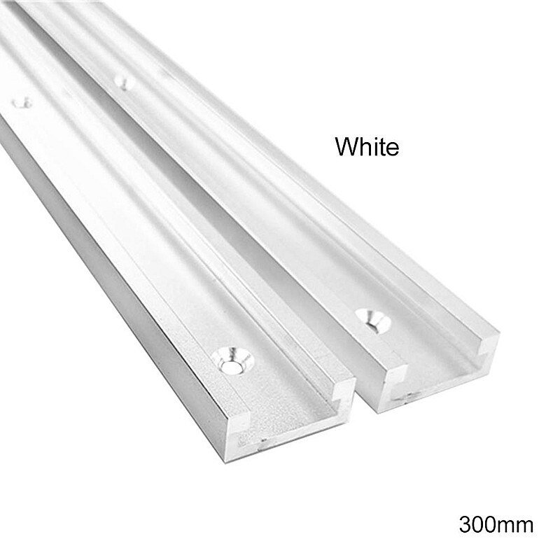 Rail En Aluminium Pour Guide De Sciage - 300mm - Compatible Scie De Table/fraiseuse - Échelles Métrique/impérial