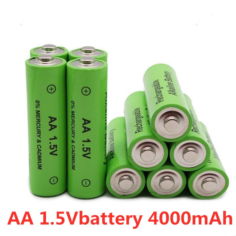 1.5V Alkaline Oplaadbare Batterijen Aa Oplaadbare Batterijen 4000Mah 1.5V Led Licht Speelgoed Mp3