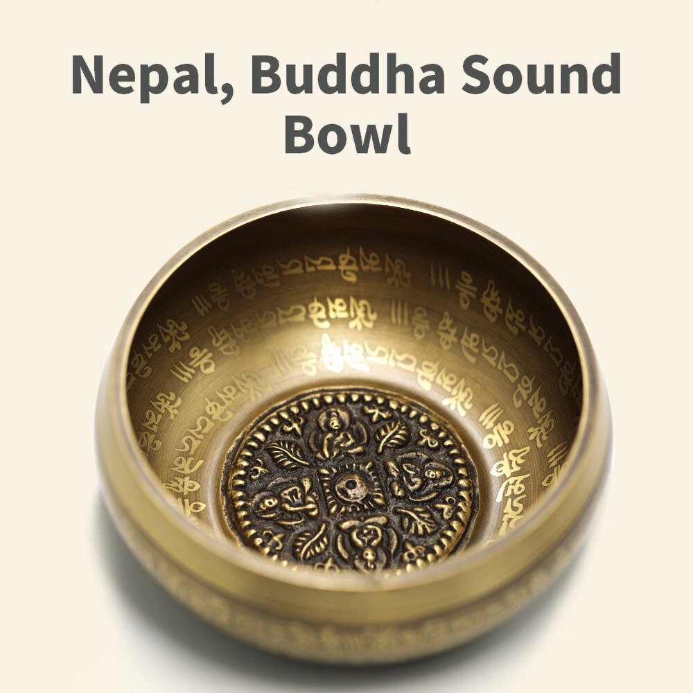 Master Healing Tibetan Singing Bowl~ Sound Body Therapy Handmade In Nepal