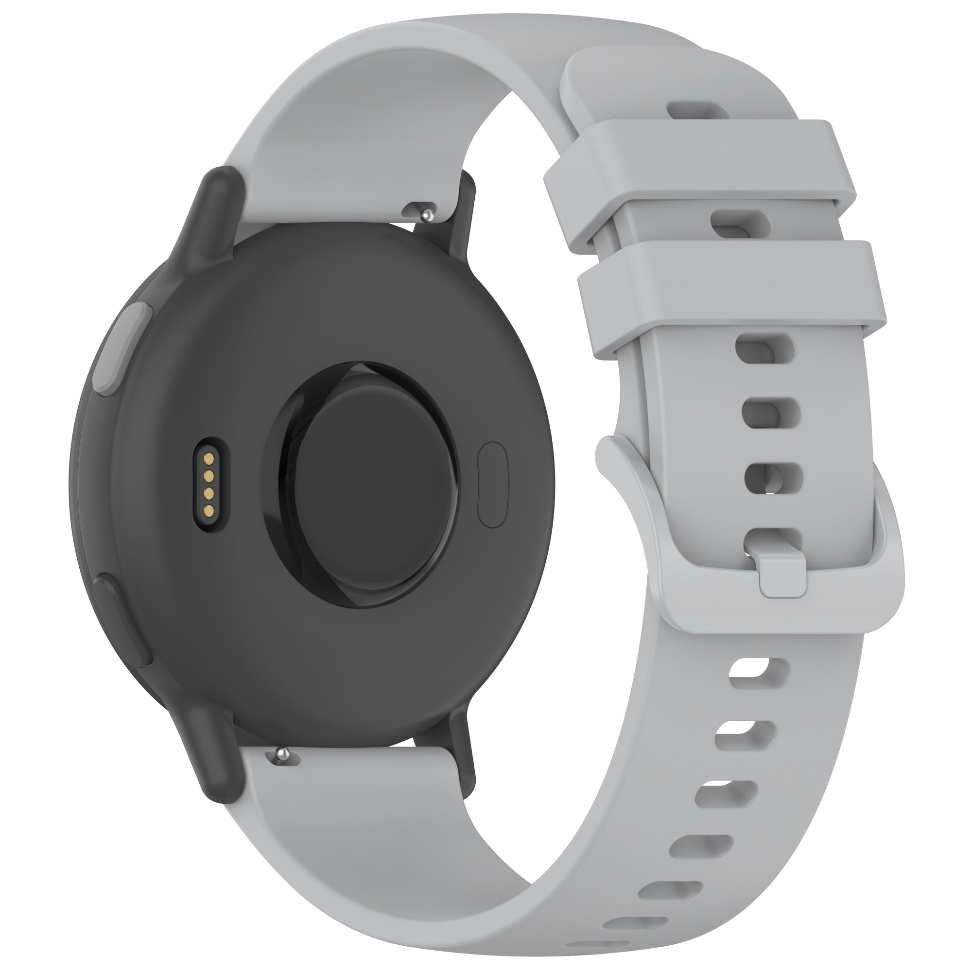 20mm rem til garmin approach  s50 /  vivoactive 5 blød silikone og holdbar ensfarvet urrem til forerunner 165/165 music