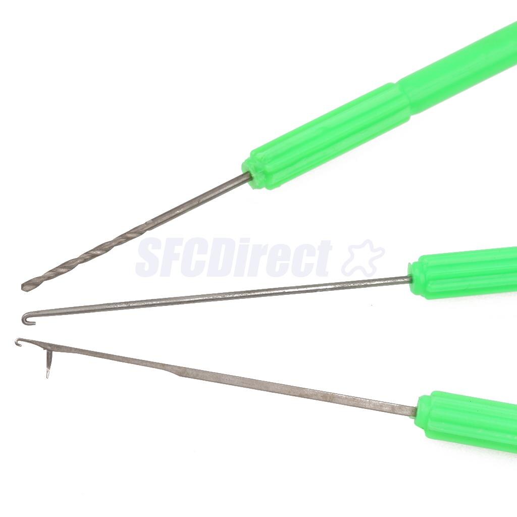 JSGHGDF Visaas Naald Set Visaas Gereedschap Karpers Visaas Naald Met Doos Karpers Visaas Rigs, Medium, M