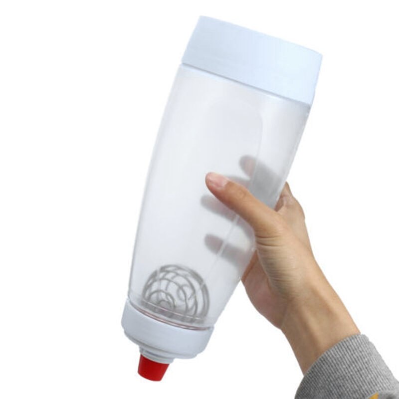 BMBY-1000Ml mezclador de tortitas, botella para panqueques, gofres, dispensador de Crepes