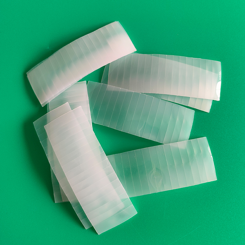 73,8 x 26,2 mm optisches PIR HDPE-Infrarot-Induktions-Fresnel-Linse für den menschlichen Körper, Brennweite, Fernerkennungsentfernung