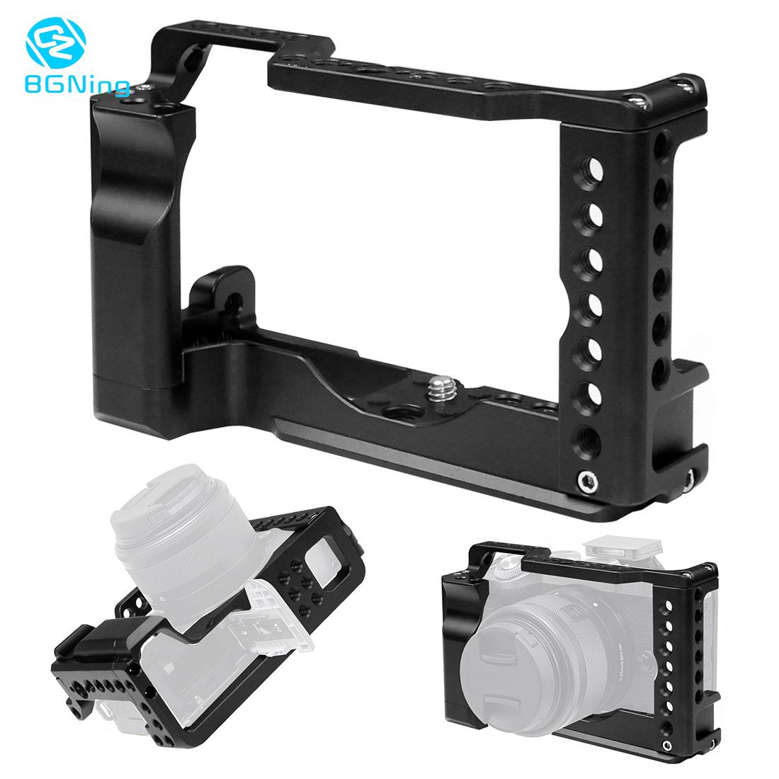 Per Canon EOS M6 Mark2 Cage Fotocamera DSLR Professionale Gabbia Grip Staffa di Protezione Gabbia Piastra A Sgancio Rapido per EOS M6 macchina fotografica