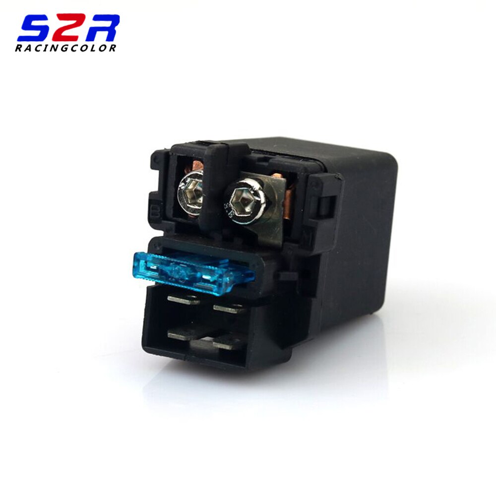 Accesorios para motocicleta S2R, relé de arranque de voltaje solenoide de arranque para Yamaha FZ16 FZ-16 FZ 16 YS150, piezas de repuesto para Motor eléctrico