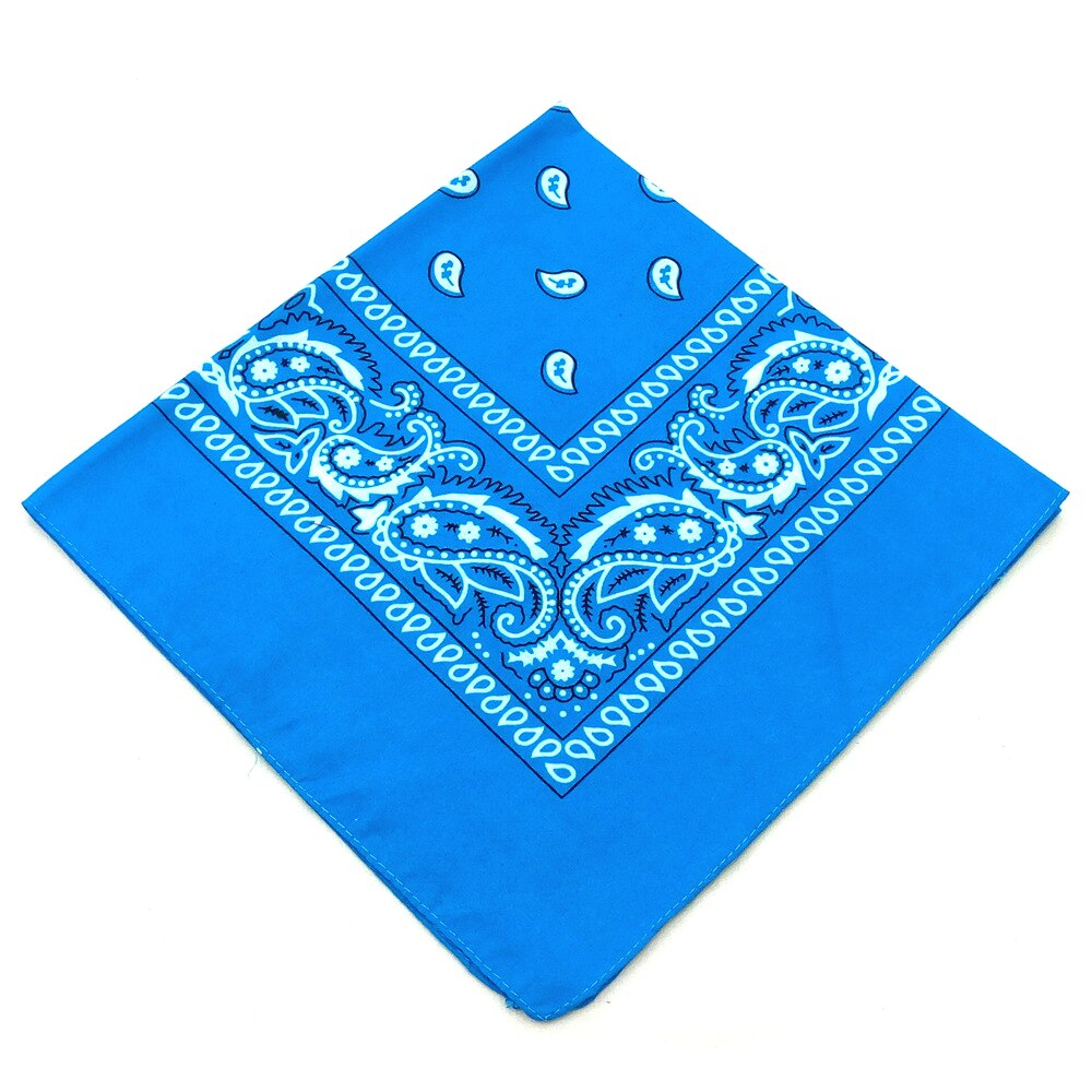 Unisex Miscela Del Cotone Hip Hop Bandana Copricapi Fascia Dei Capelli Sciarpa Al Collo Da Polso Wrap Fascia Magico Capo della Sciarpa Quadrata